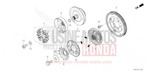 PRIMAIRE A ENGRENAGE GL1800BDN de 2022
